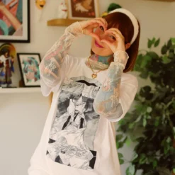 Qifrey T-Shirt weiß für Atelier of Witch Hat Fans