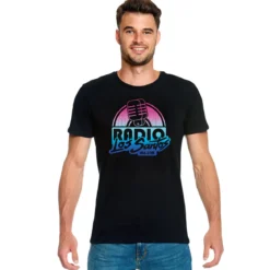 Radio T-Shirt für GTA Fans schwarz
