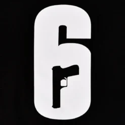 Rainbow Six Siege - Logo T-Shirt schwarz