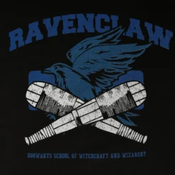 Ravenclaw Quidditch College T-Shirt schwarz - Harry Potter