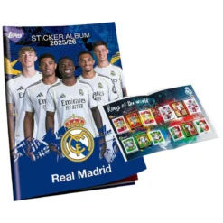 Real Madrid 2025/26 Sticker Sammelalbum Set