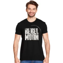 Rebel Moon - Logo T-Shirt schwarz