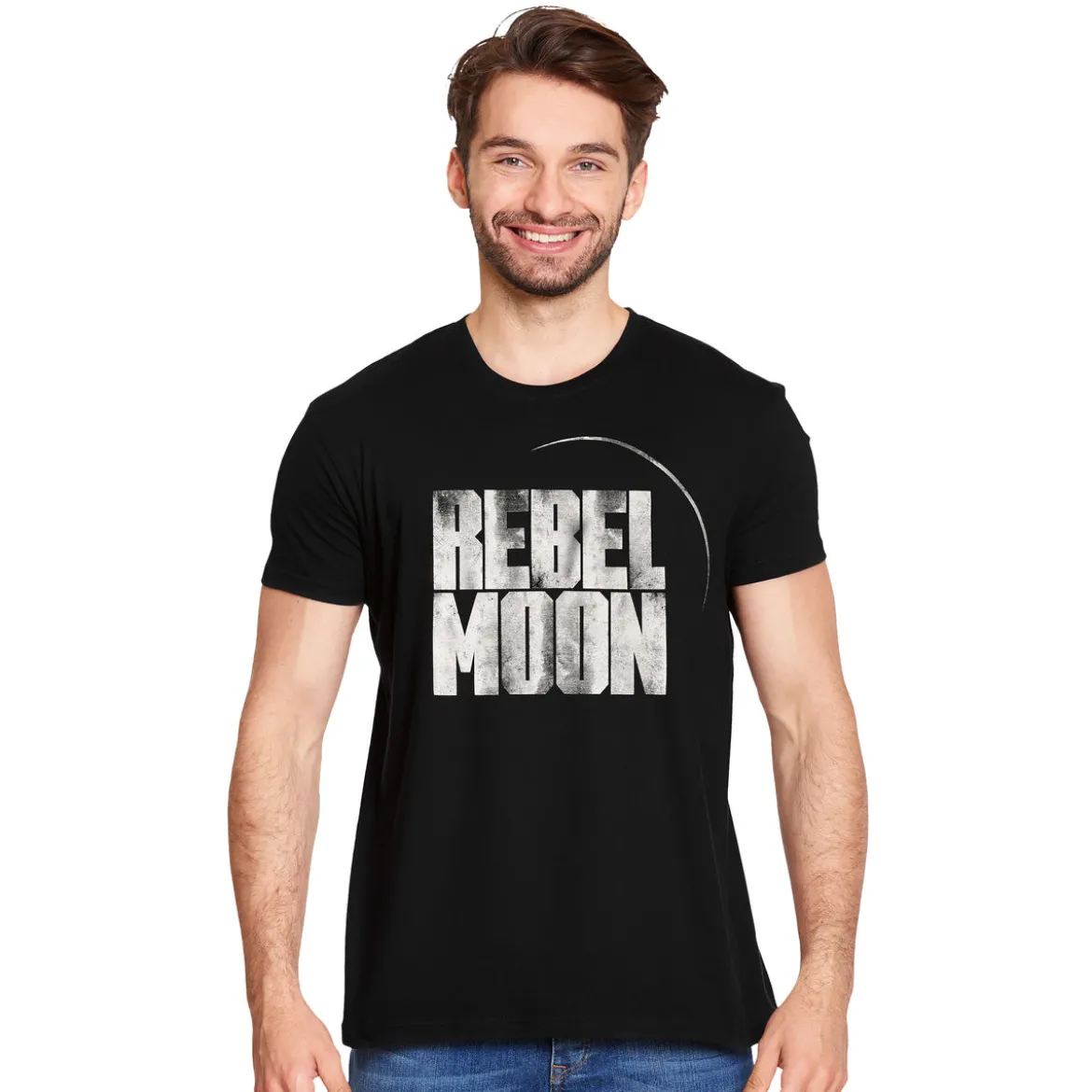 Rebel Moon - Logo T-Shirt schwarz