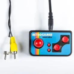 Retro TV Video Game Controller mit Mini Games