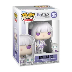 Re:Zero - Emilia mit Puck Funko Pop Figur