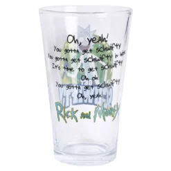 Rick and Morty - Get Schwifty Glas