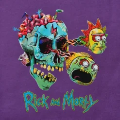 Rick and Morty- Morty und Rick Face Hoodie