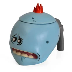 Rick and Morty - Mr. Meeseeks 3D Tasse mit Deckel