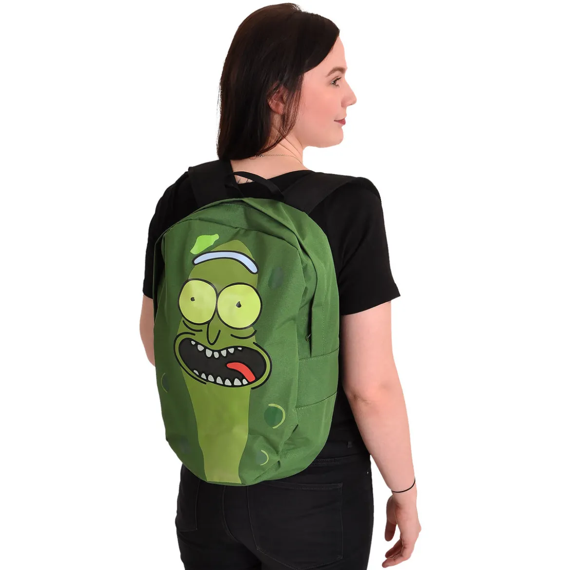 Rick and Morty - Pickle Rick Rucksack grün