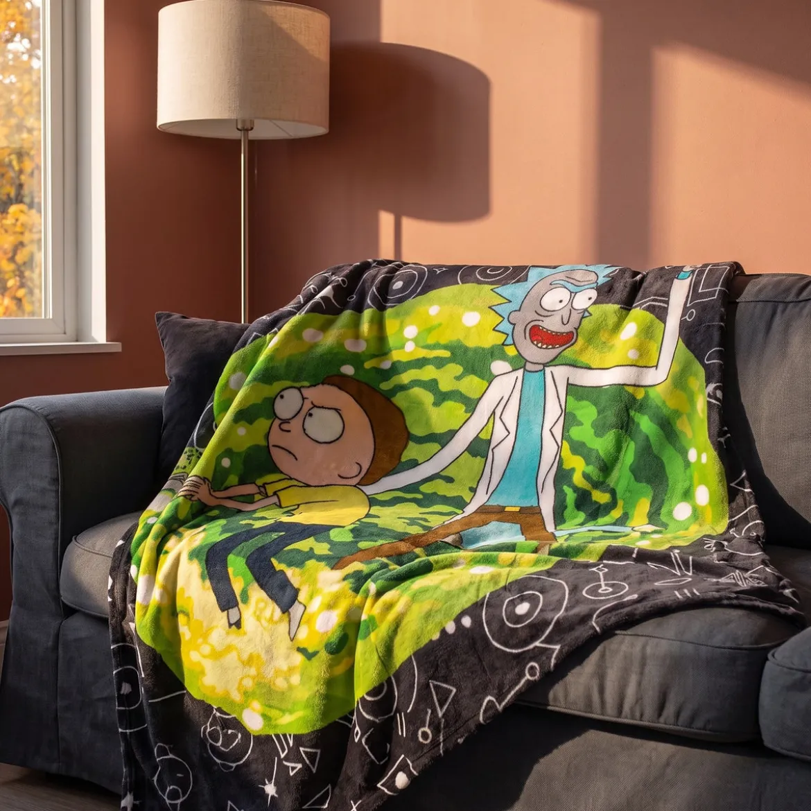 Rick and Morty - Portal Flauschdecke