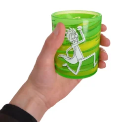 Rick and Morty - Portal Glas mit Deckel