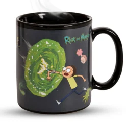Rick and Morty - Portals Thermoeffekt Tasse