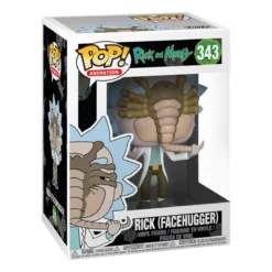 Rick and Morty - Rick Facehugger Funko Pop Figur