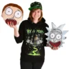 Rick and Morty - Rick Face Kissen