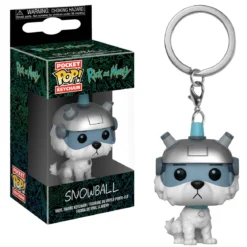 Rick and Morty - Snowball Funko Pop Schlüsselanhänger