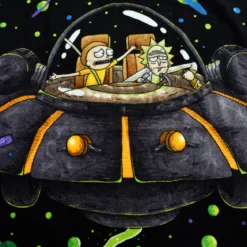 Rick and Morty - Space Cruiser Badetuch