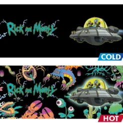 Rick and Morty - Spaceship Thermoeffekt Tasse