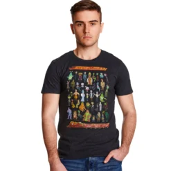 Rick and Morty - Story Train T-Shirt grau