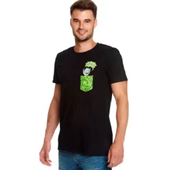 Rick and Morty - Tiny Pocket Rick T-Shirt schwarz