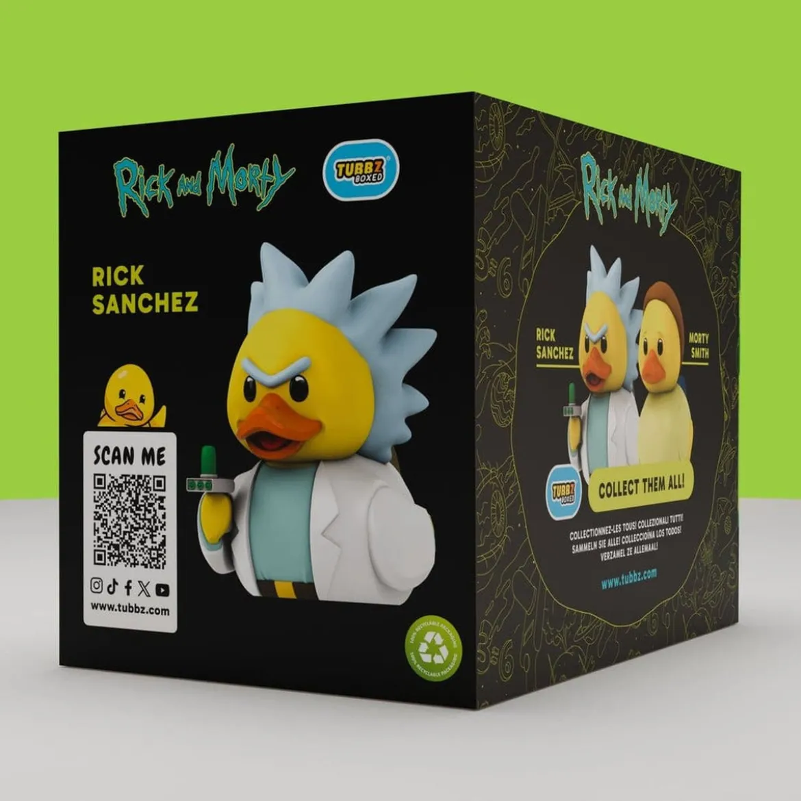 Rick and Morty Tubbz PVC Figur Rick Boxed Edition 10 cm