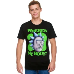 Rick and Morty - Where's My Body T-Shirt schwarz