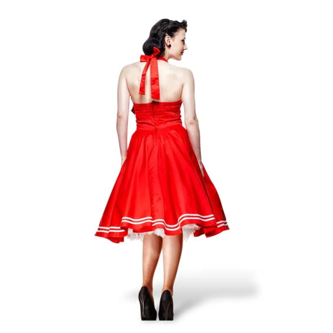 Rockabilly-Kleid Motley rot