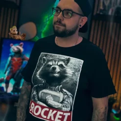 Rocket Raccoon T-Shirt schwarz - Marvel