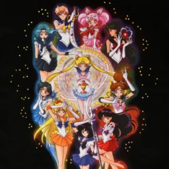 Sailor Moon - Crew T-Shirt schwarz