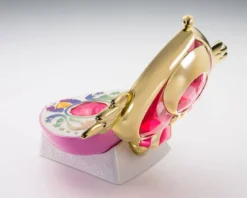 Sailor Moon - Crisis Moon Compact Verwandlungsbrosche mit Licht- und Soundeffekten