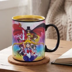 Sailor Moon - Group Thermoeffekt Tasse