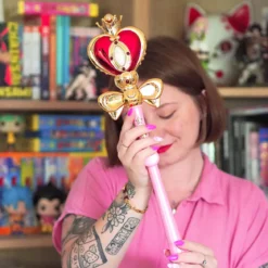 Sailor Moon - Kosmisches Zepter der Mondherzen Replik