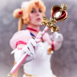 Sailor Moon - Kosmisches Zepter der Mondherzen Replik