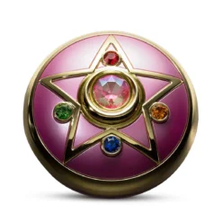 Sailor Moon - Mondkristall Verwandlungsbrosche mit Soundeffekten