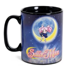 Sailor Moon - Sailor & Chibi Thermoeffekt Tasse