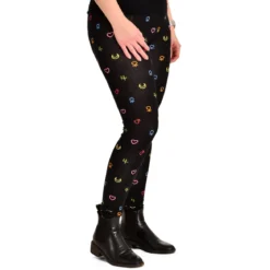 Sailor Moon Symbol Leggings schwarz