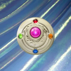 Sailor Moon - Verwandlungsbrosche & Verwandlungsfüller mit Licht- und Soundeffekten