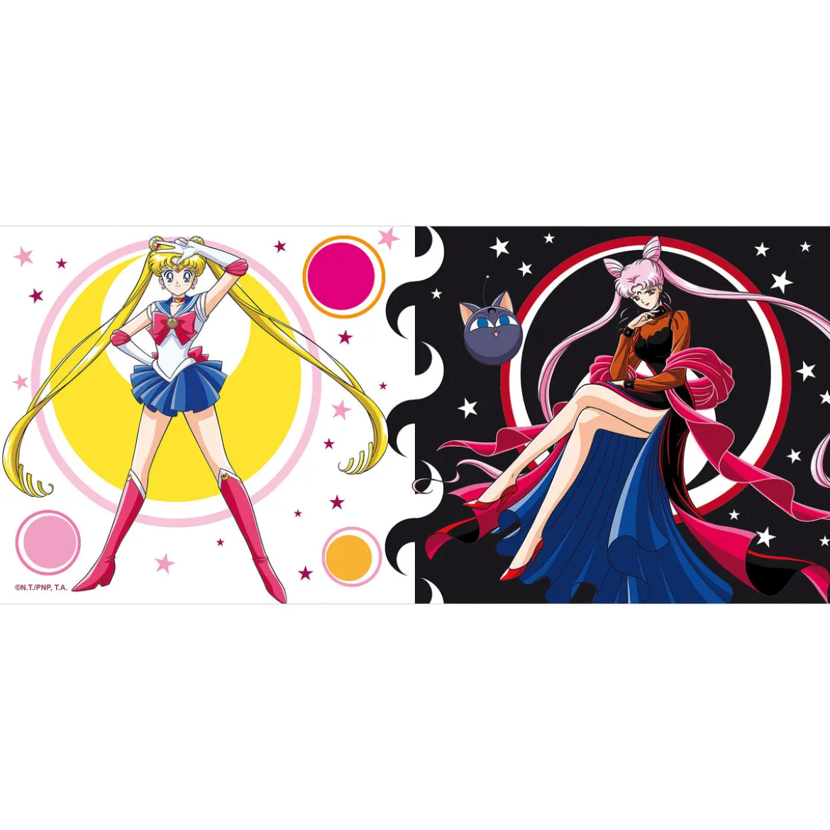 Sailor Moon vs Black Lady Tasse