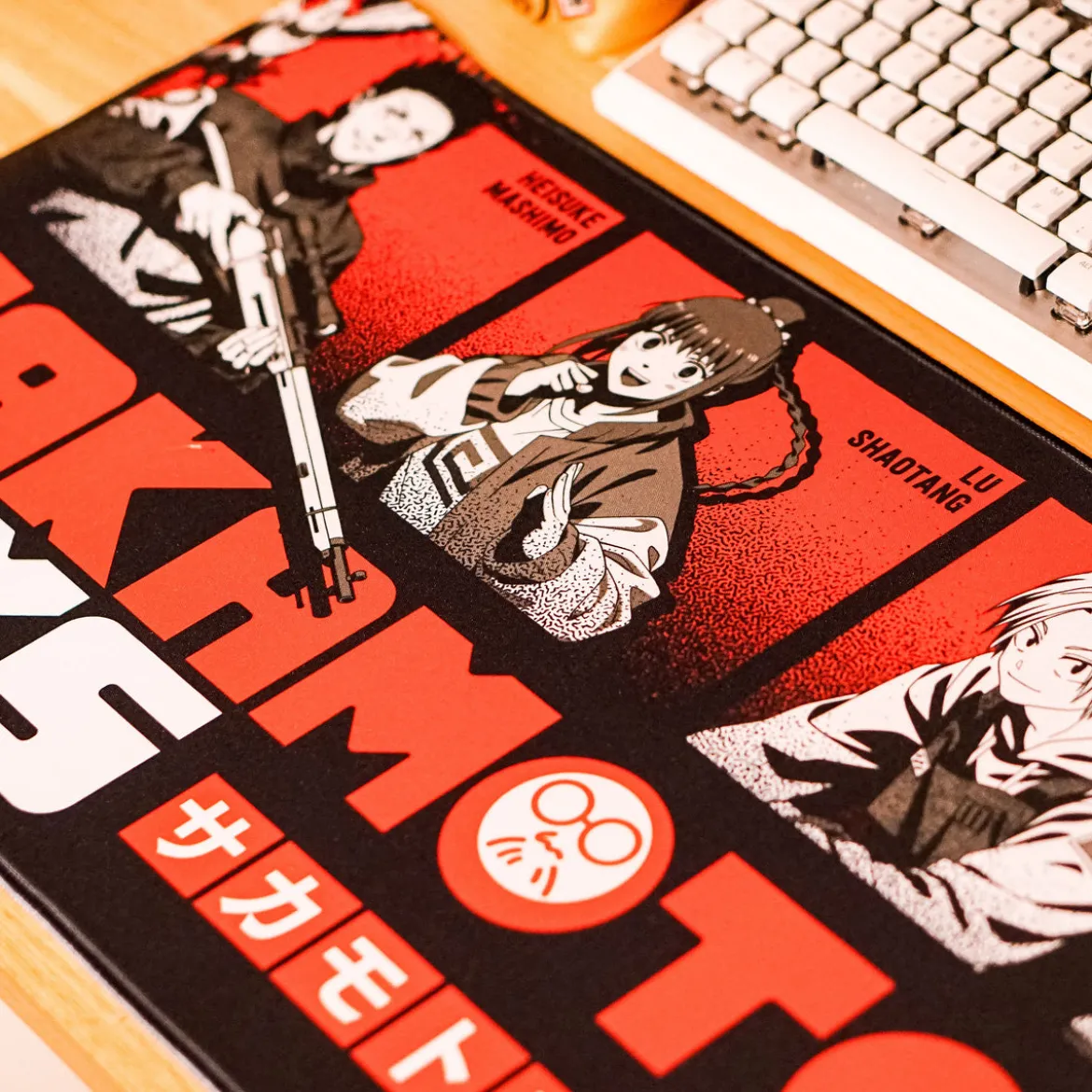 Sakamoto Days - Crew Mousepad