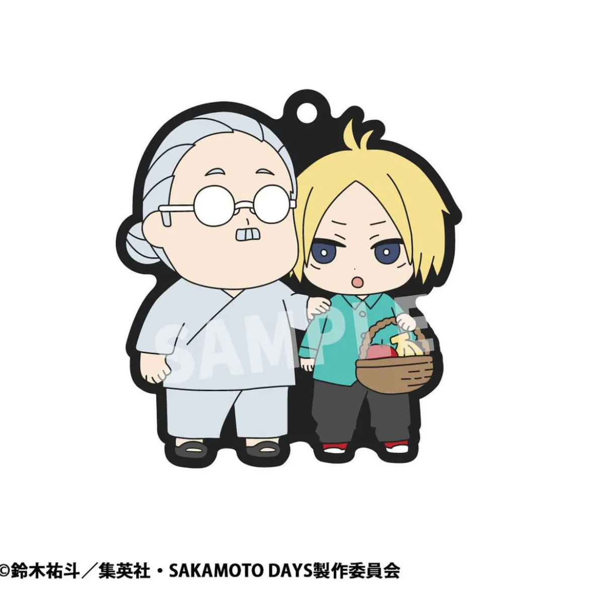 Sakamoto Days Rubber Mascot Buddycolle Gummi-Anhänger Vol. 2 7 cm Sortiment (6)