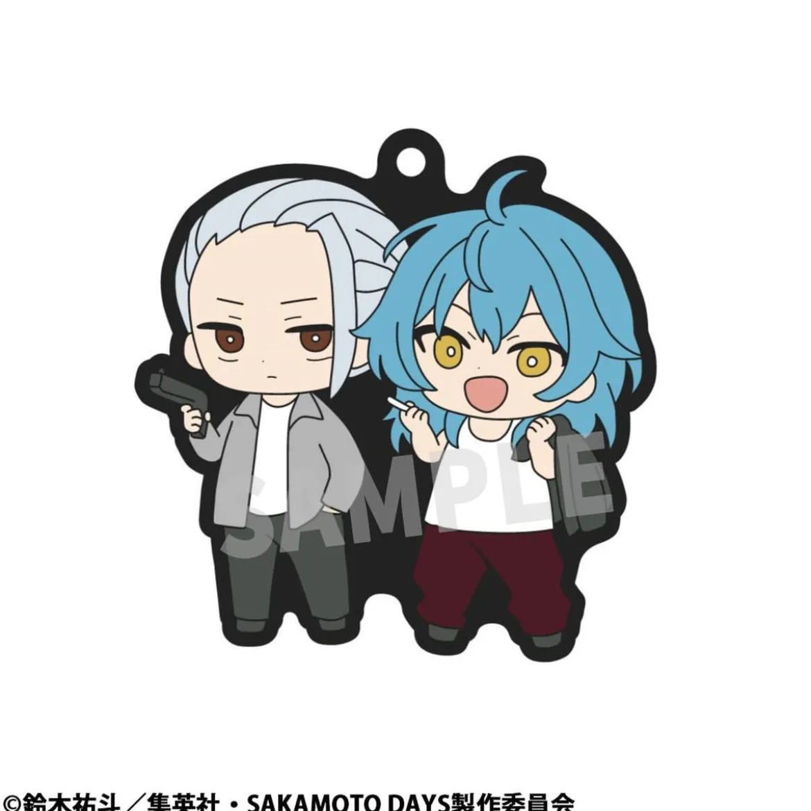 Sakamoto Days Rubber Mascot Buddycolle Gummi-Anhänger Vol. 2 7 cm Sortiment (6)