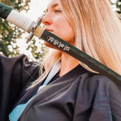 Sanemi Katana Replik mit Saya für Demon Slayer Fans