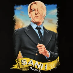 Sanji T-Shirt schwarz - One Piece