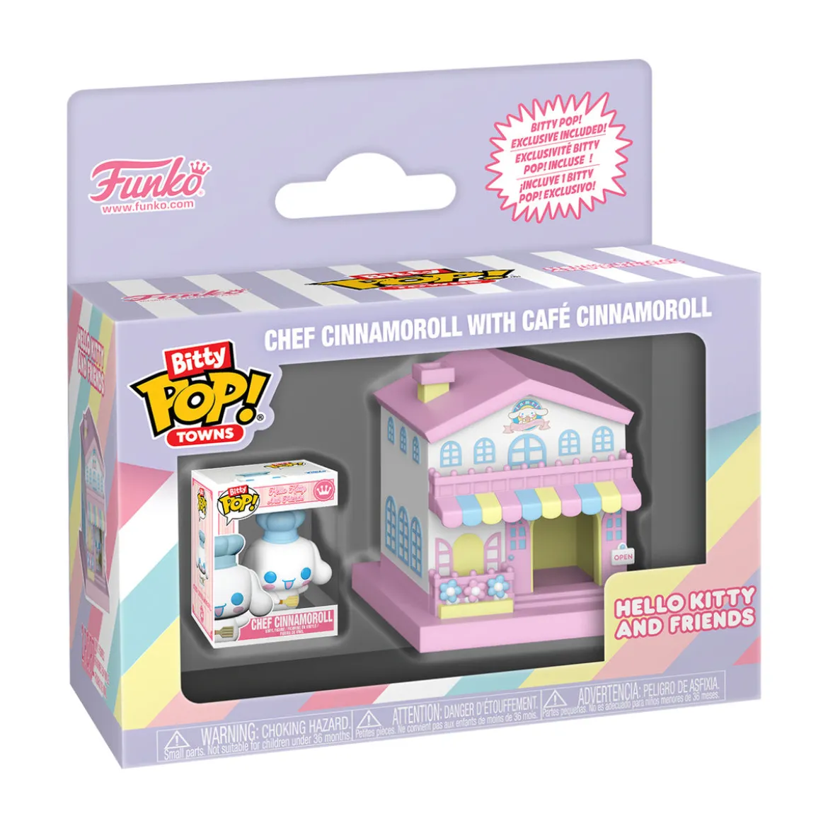 Sanrio - Cinnamoroll Cafe Funko Bitty Pop Town Diorama