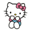 Sanrio Dekokissen Hello Kitty Blue Pants 36 cm