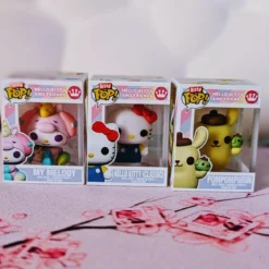 Sanrio - Hello Kitty and Friends Funko Bitty Pop 4er Figuren Set Serie 1