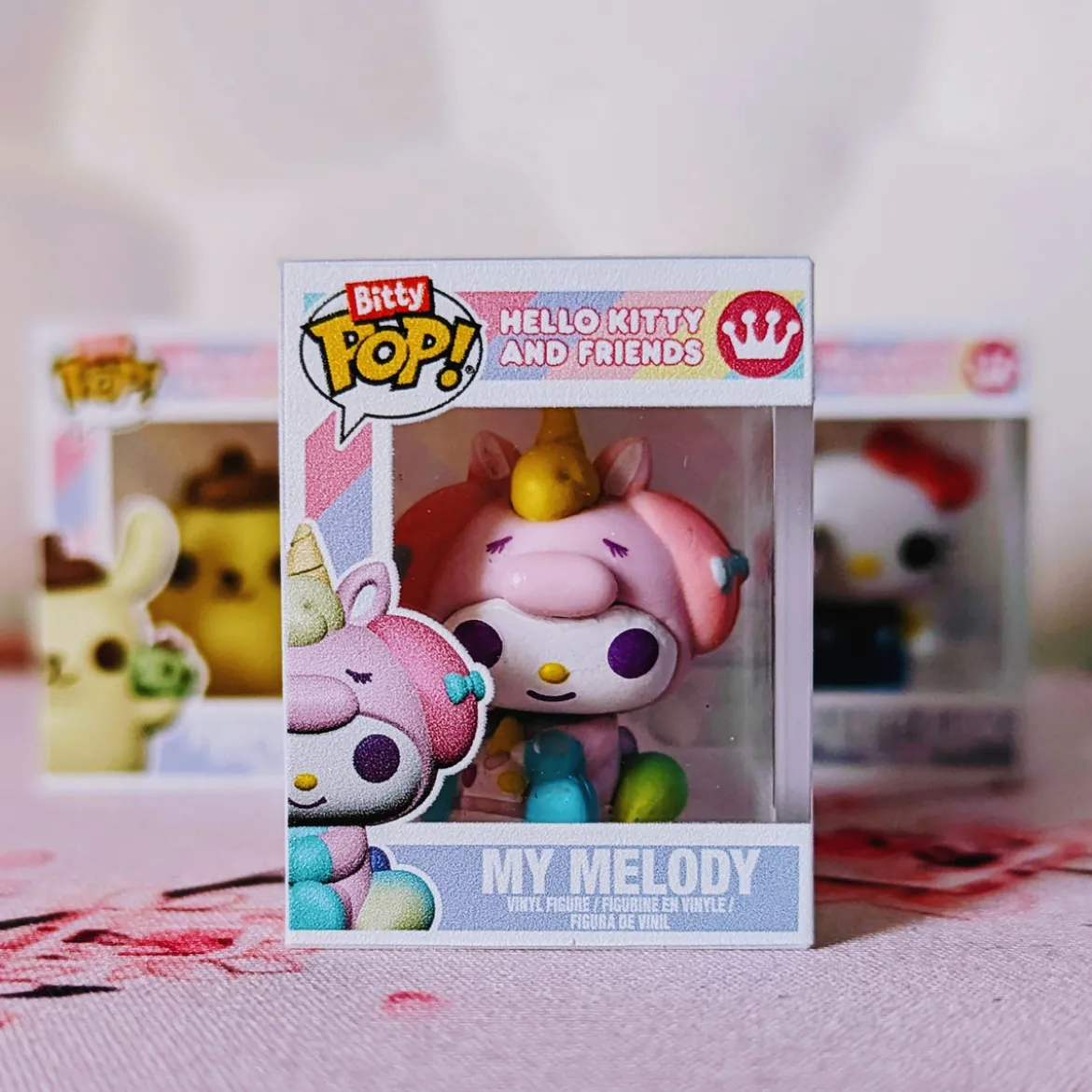 Sanrio - Hello Kitty and Friends Funko Bitty Pop 4er Figuren Set Serie 1