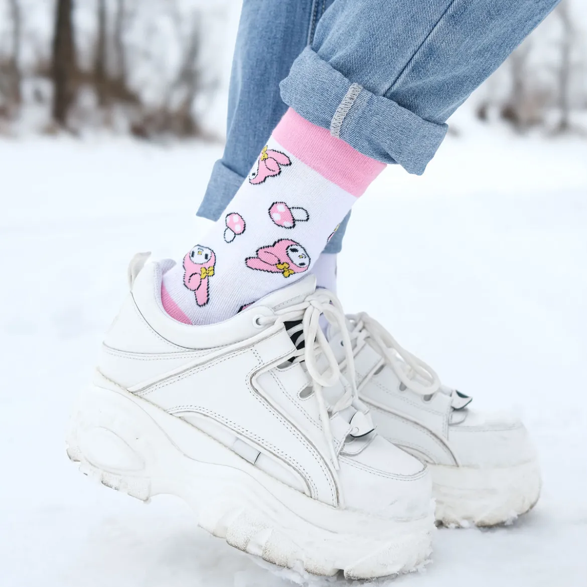 Sanrio - Hello Kitty and Friends Socken 3er Set in Geschenkbox