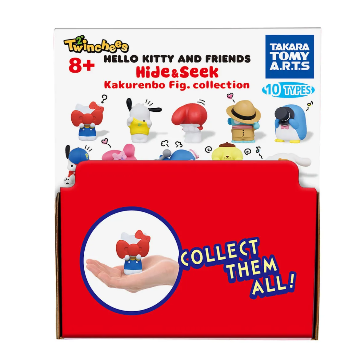 Sanrio - Hello Kitty & Friends Hide ´n´ Seek Mystery Twinchees Figur Display E1089478