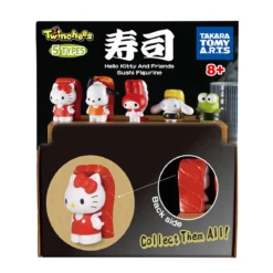 Sanrio - Hello Kitty & Friends Sushi Kawai Mystery Twinchees Figur Display E1089482