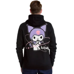 Sanrio - Kuromi Hoodie schwarz